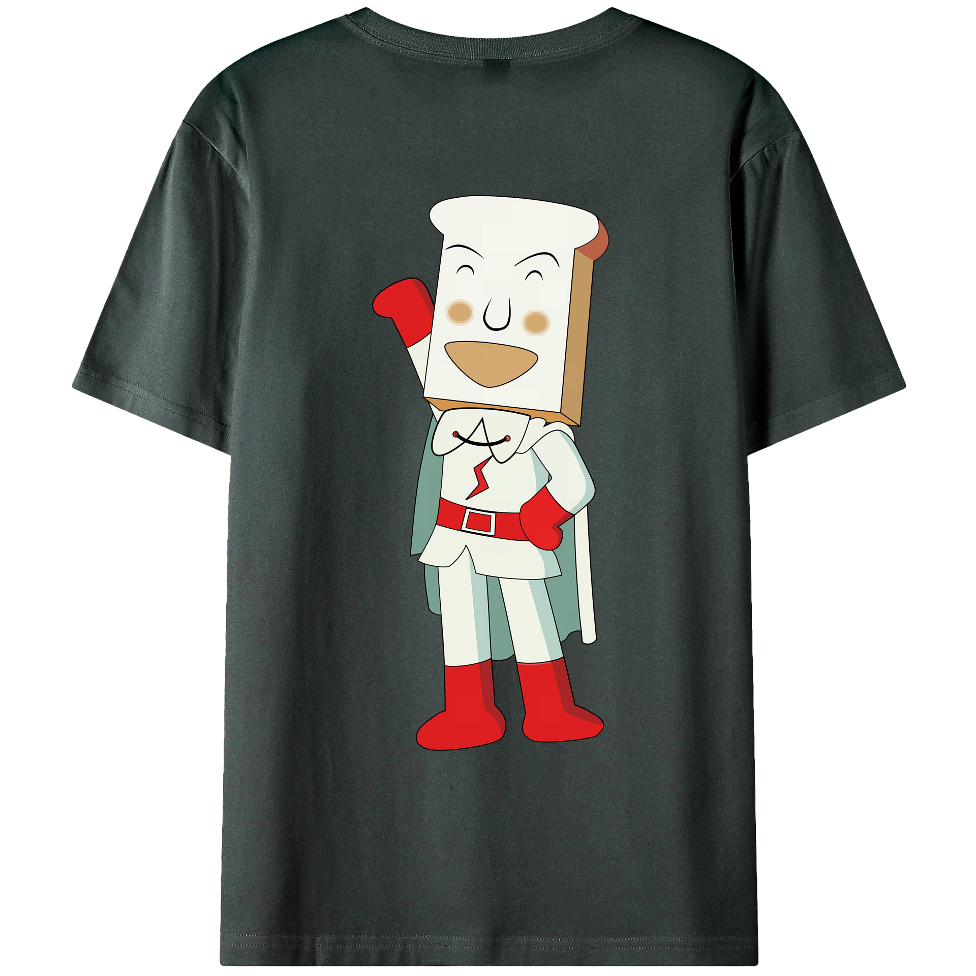 （画像用） アンパンマン Anpanman 綿100％ メンズ半袖Tシャツ（バックプリント） 通気性